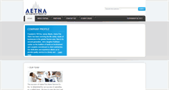 Desktop Screenshot of aetnafirealarm.com
